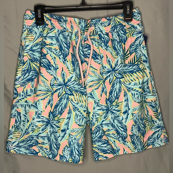 Tropical Men’s Swim Trunks - Picture 1 of 4